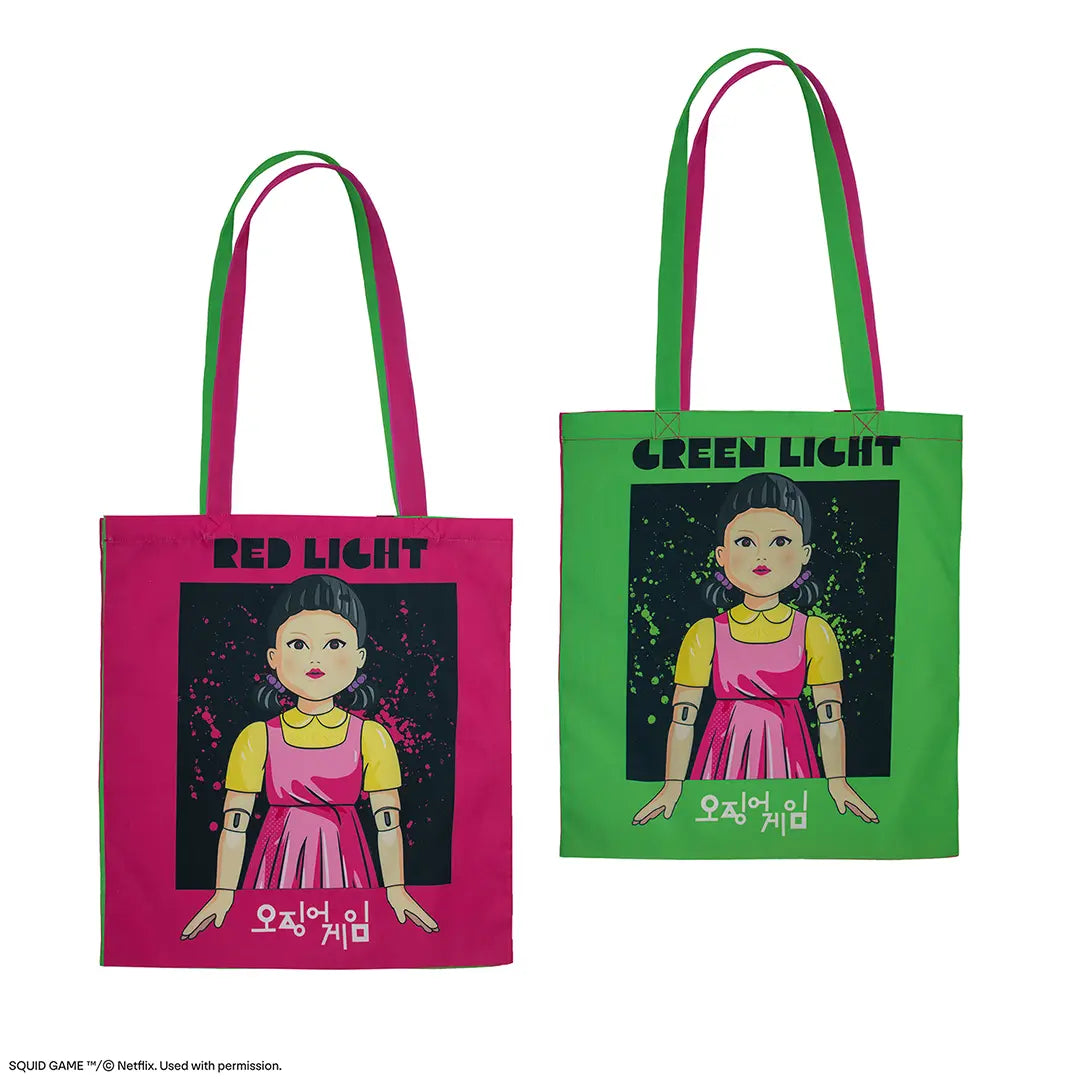 Tote Bag red, green - Squid Game
