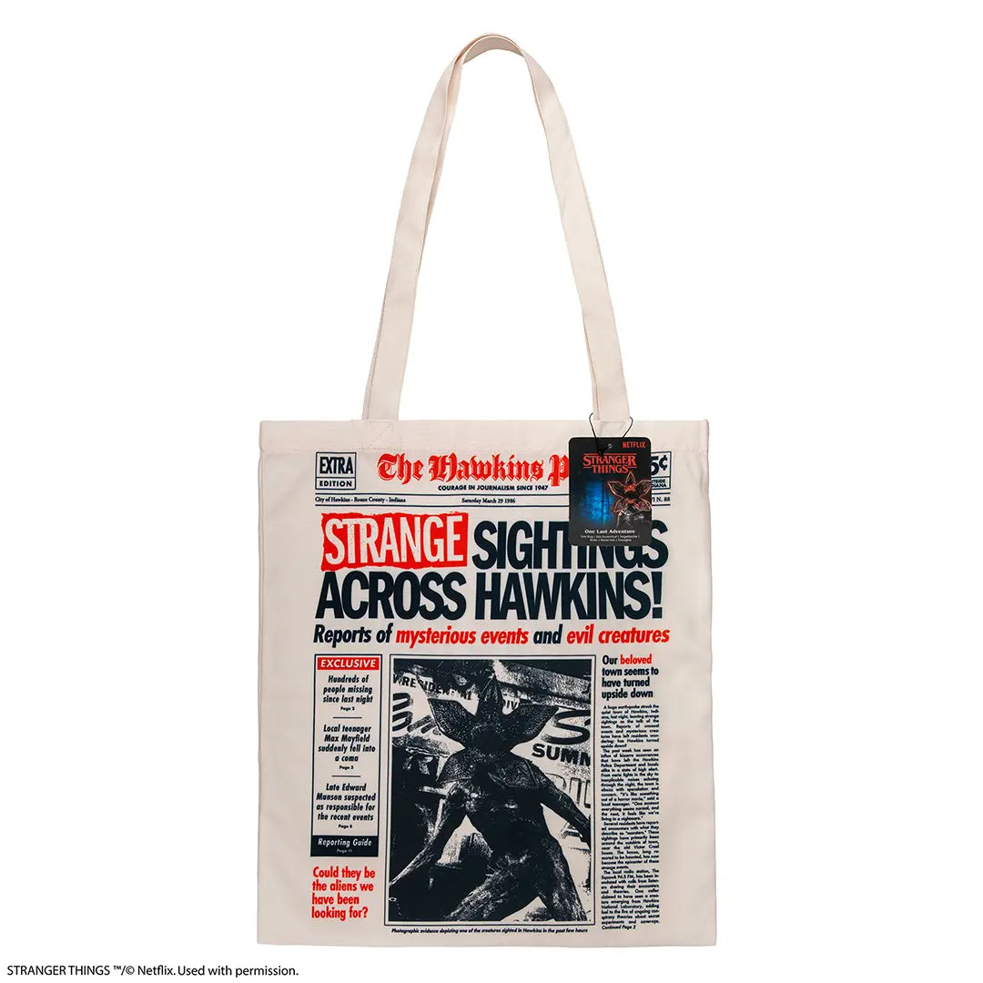 Tote bag - Hawkins Turned Upside Down - Stranger Things