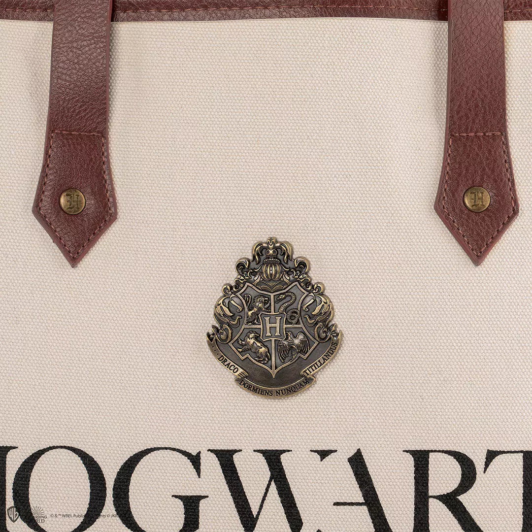 Cotton Hogwarts shopping bag - Harry Potter