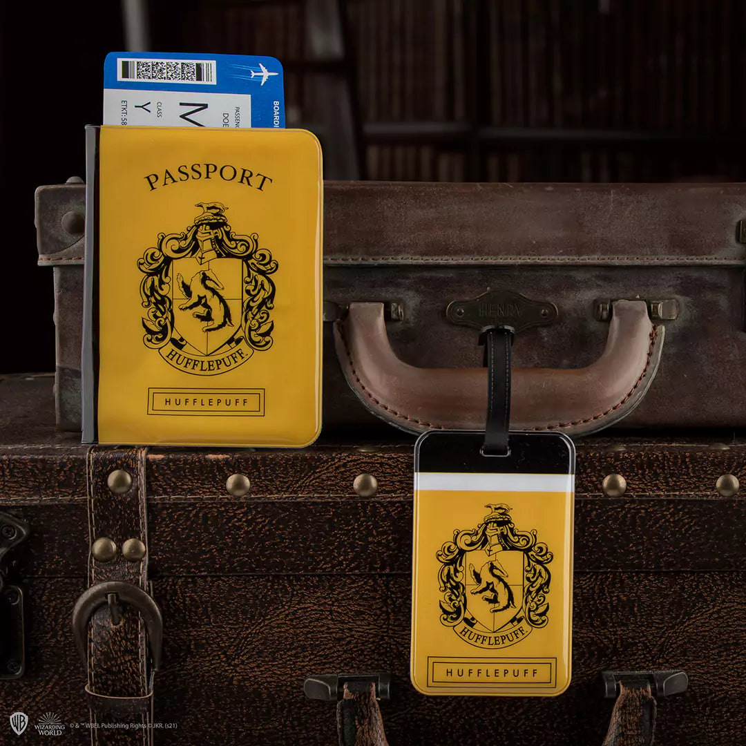 Set of Passeport cover and Tag - Hufflepuff - Harry Potter