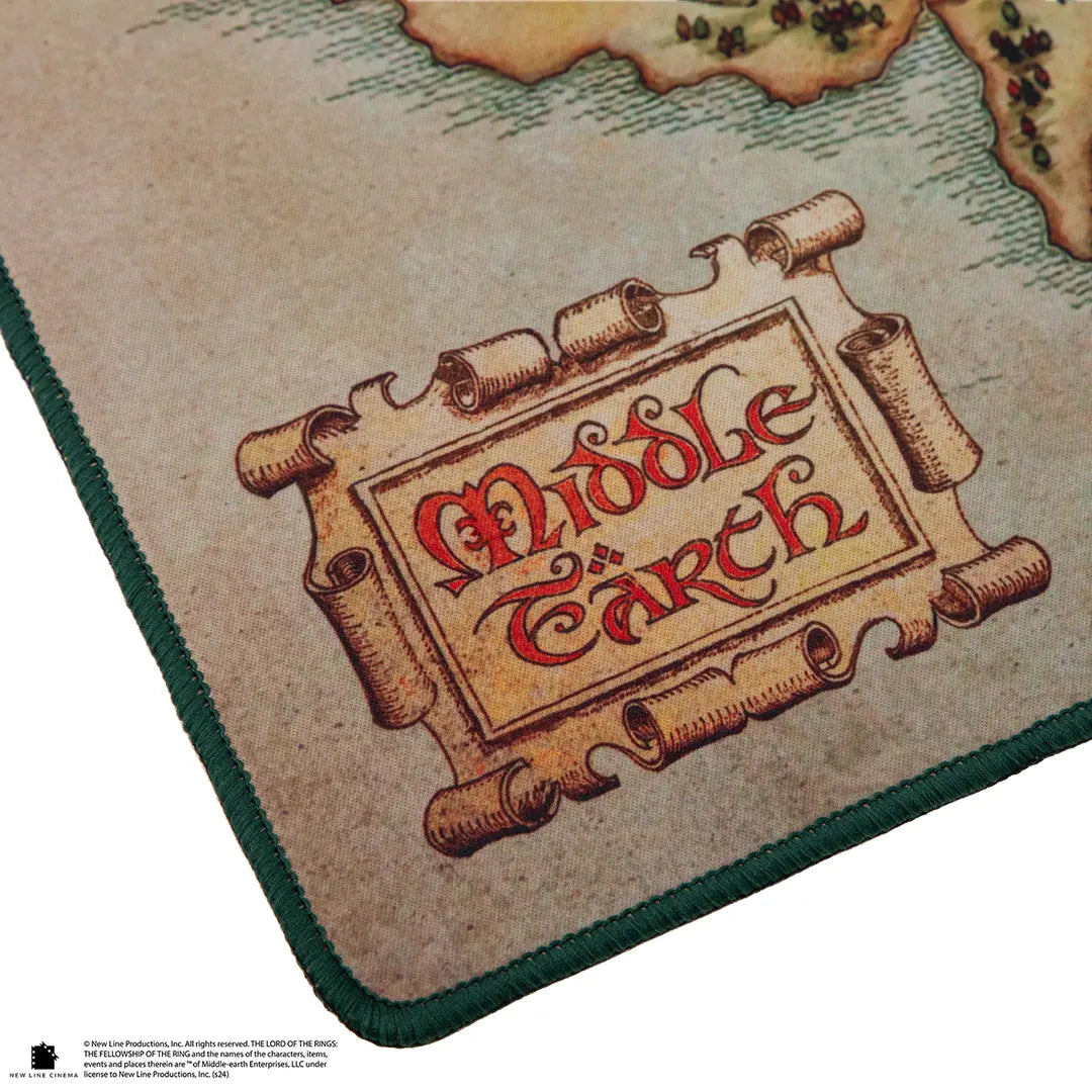 Desk Mat - Middle-earth Map - The Lord of the Rings