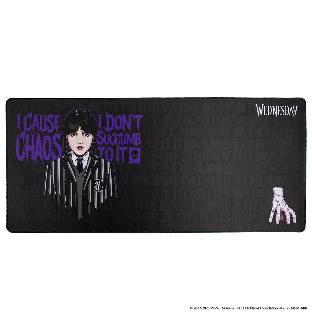 Desk Mat - I Cause Chaos - Wednesday