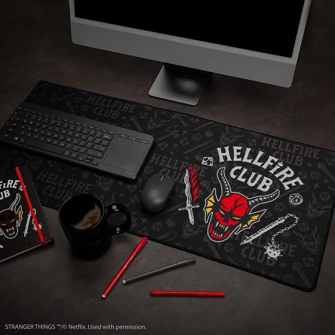 Hellfire Club Desk Mat - Stranger Things
