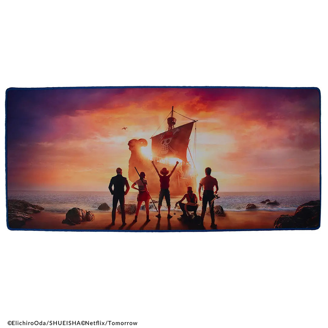 Desk Mat - Going Merry & Straw Hat Crew - One Piece Netflix