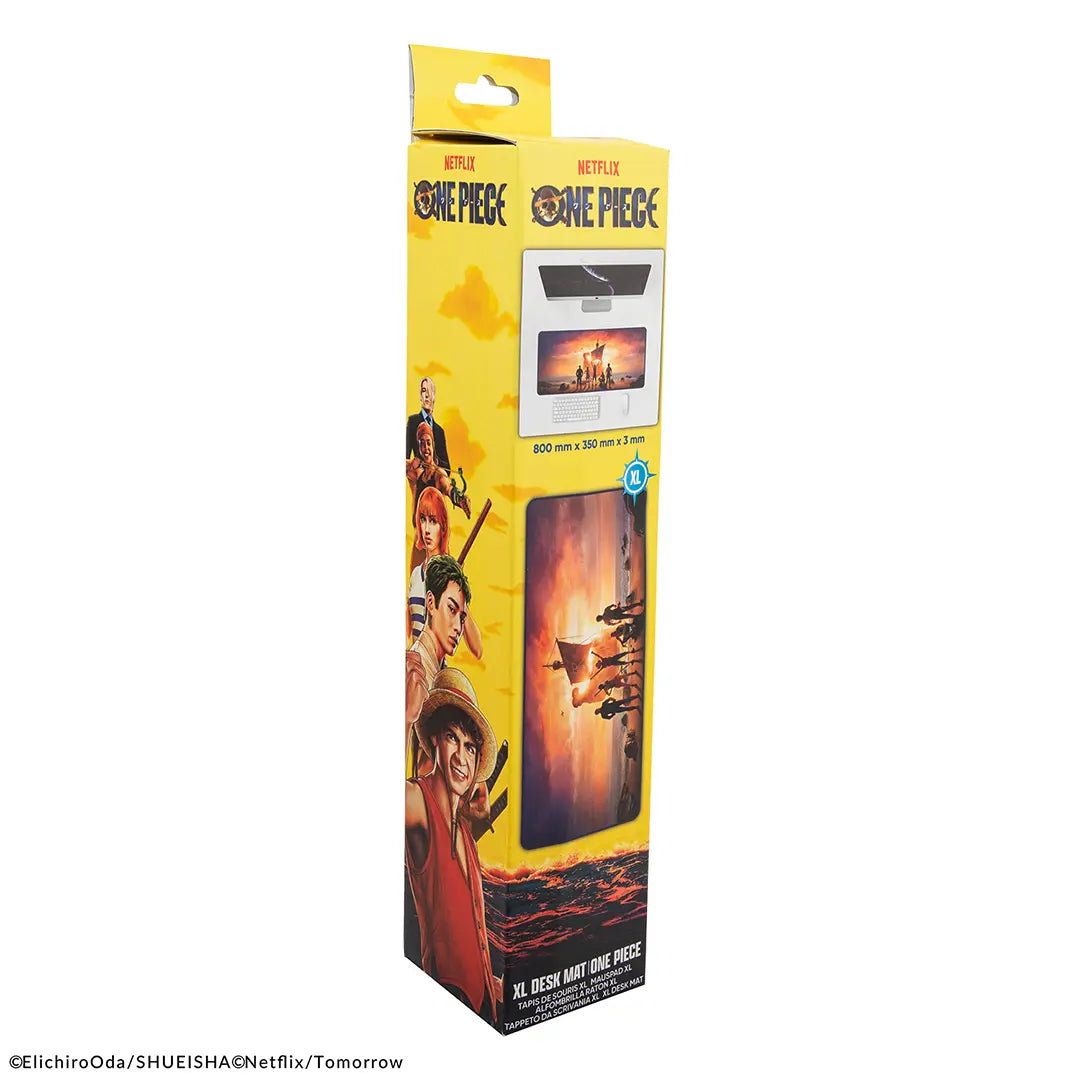 Desk Mat - Going Merry & Straw Hat Crew - One Piece Netflix
