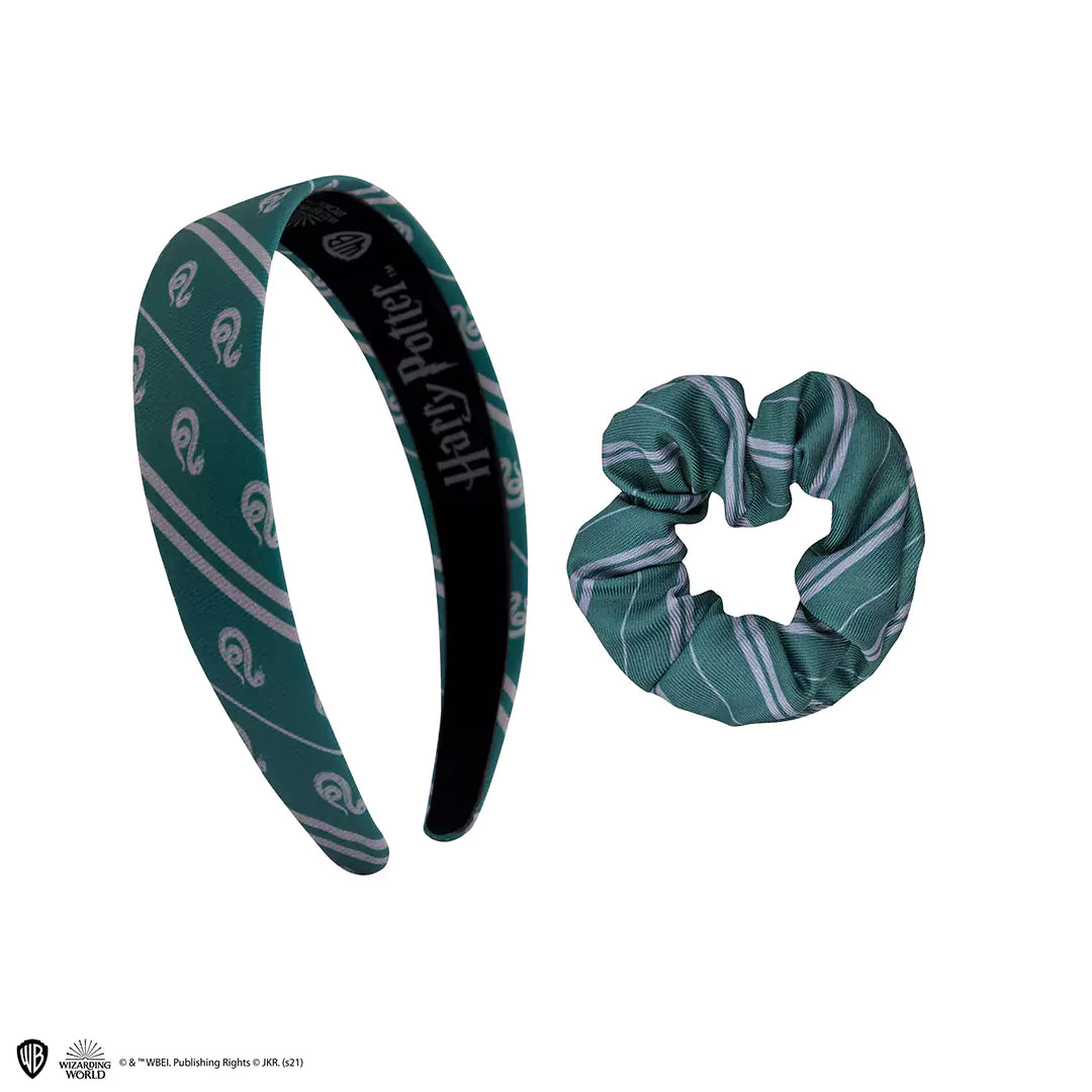 Slytherin Scrunchie and Headband – Harry Potter