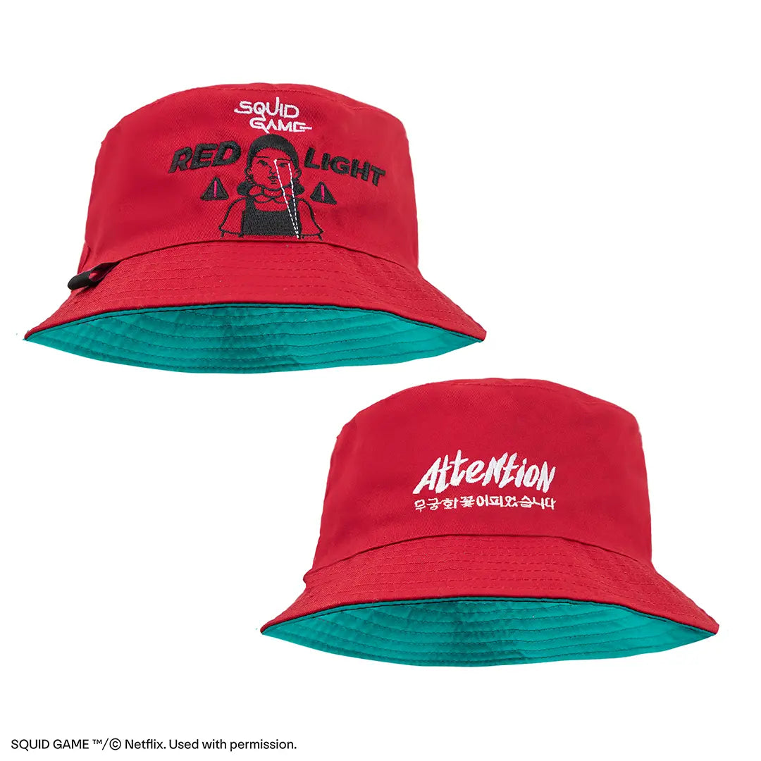 Bucket Hat Red light, green light - Squid Game