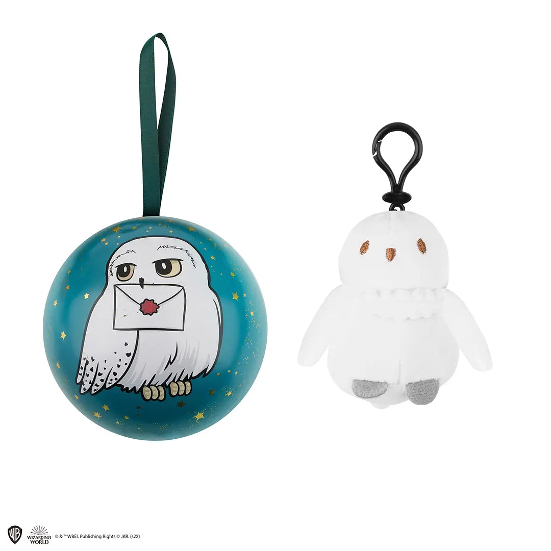 Holiday capsule Hedwige keychain plush - Harry Potter