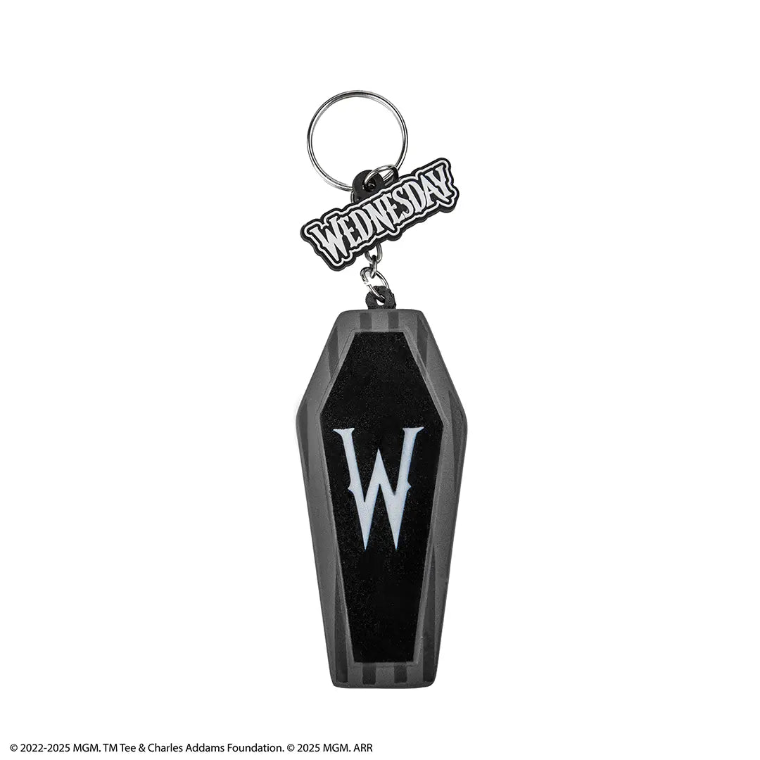Squishy Keychain - Coffin - Wednesday