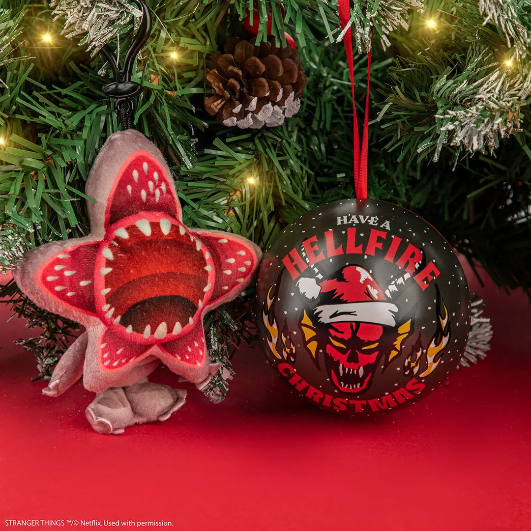 Holiday capsule Demogorgon keychain plush - Stranger Things