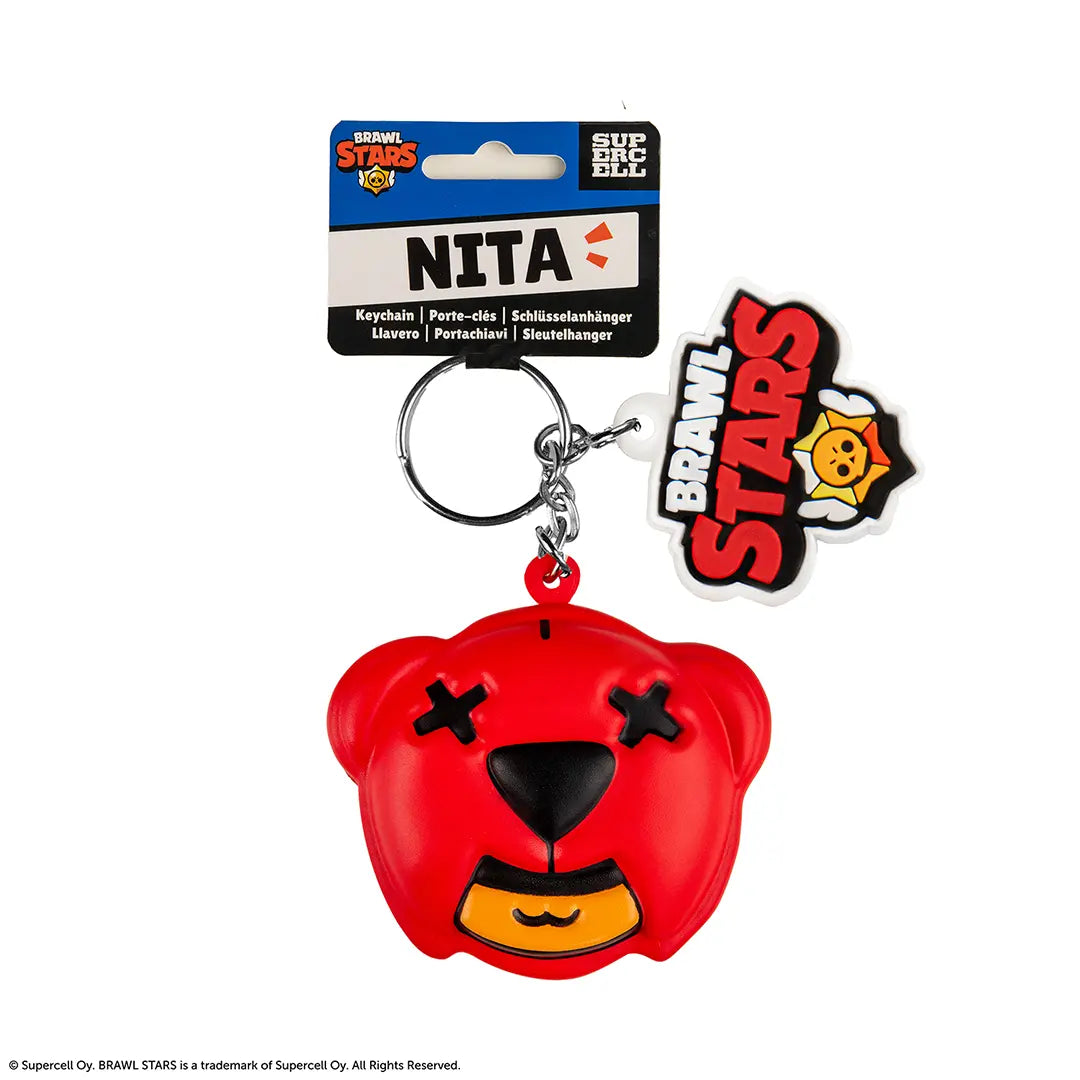 Squishy keychain Nita - Brawl Stars