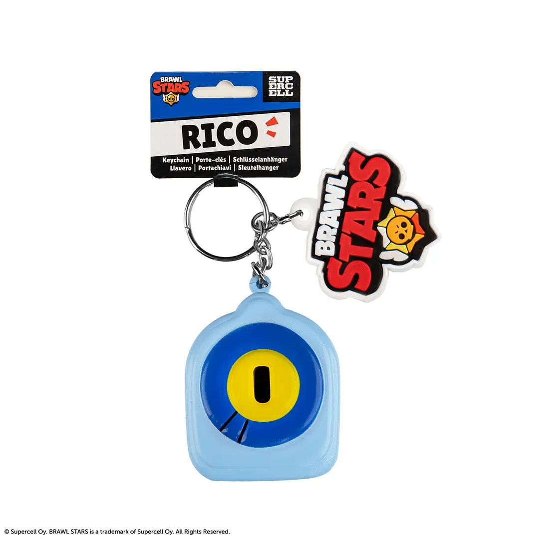Squishy keychain Rico - Brawl Stars