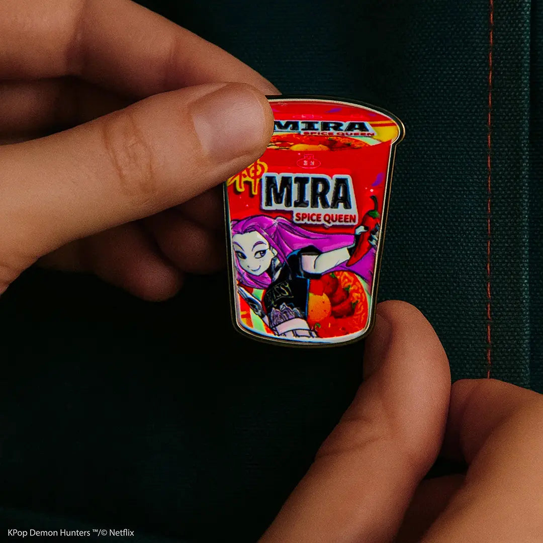 Pin badge - Mira Spice Queen Noodles - KPop Demon Hunters