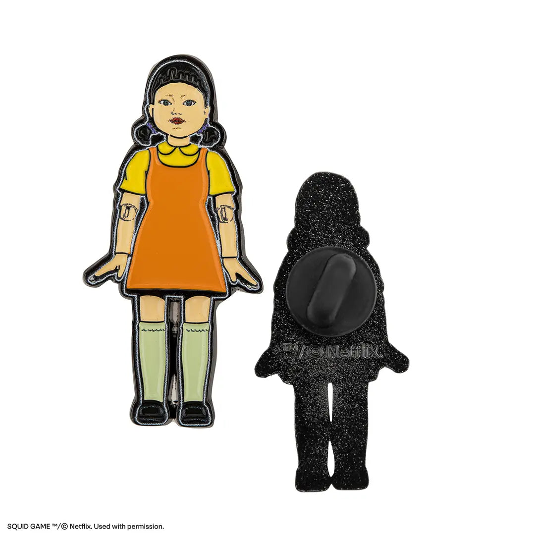 Pin set of 2 Young-hee & soldier - Squid Game