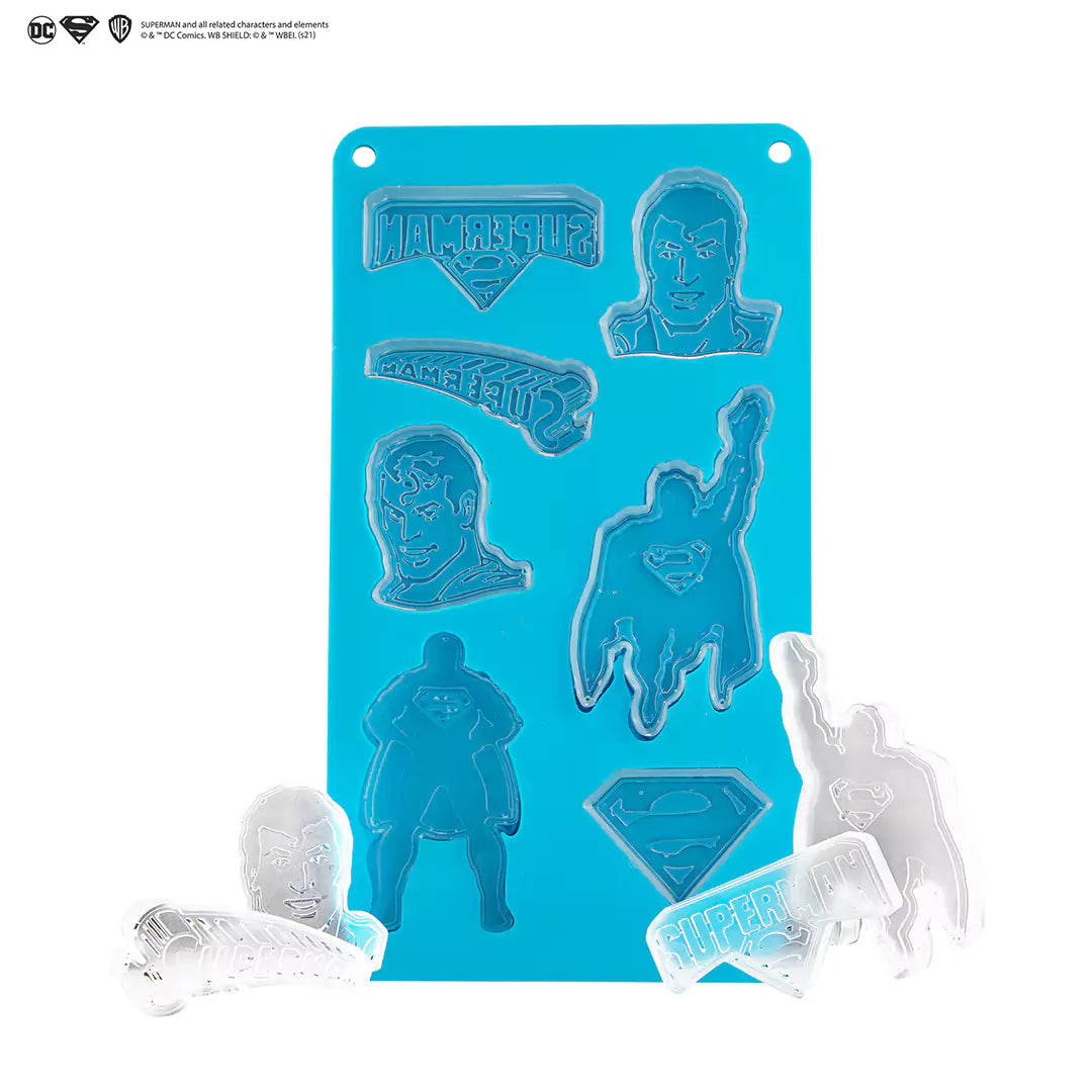 Superman chocolate and ice cube mold - DC Comics