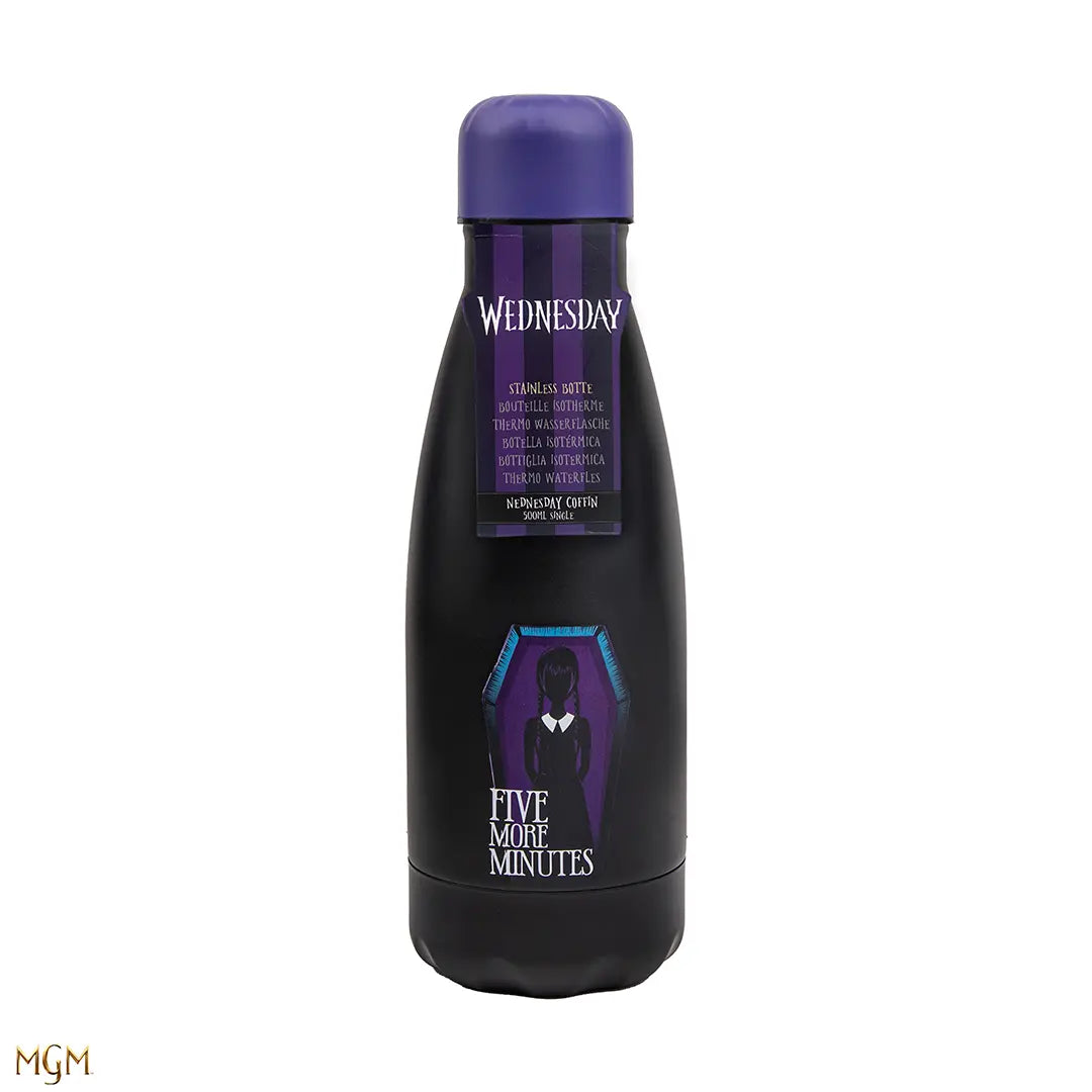 Bottle 500ml Wednesday with coffin - Wednesday