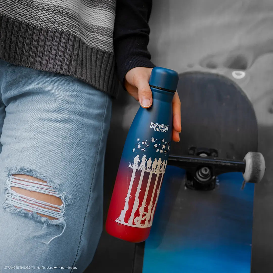 Upside Down water bottle - Stranger Things