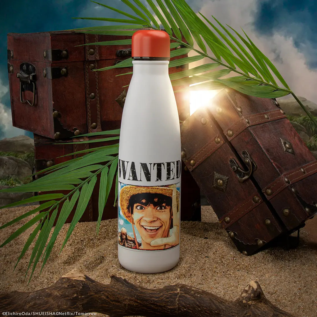 Insulated Wanted Luffy water bottle - One Piece