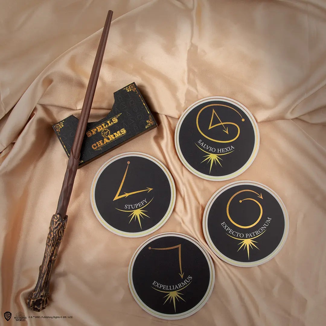 Set of 4 coasters - Spells - Harry Potter