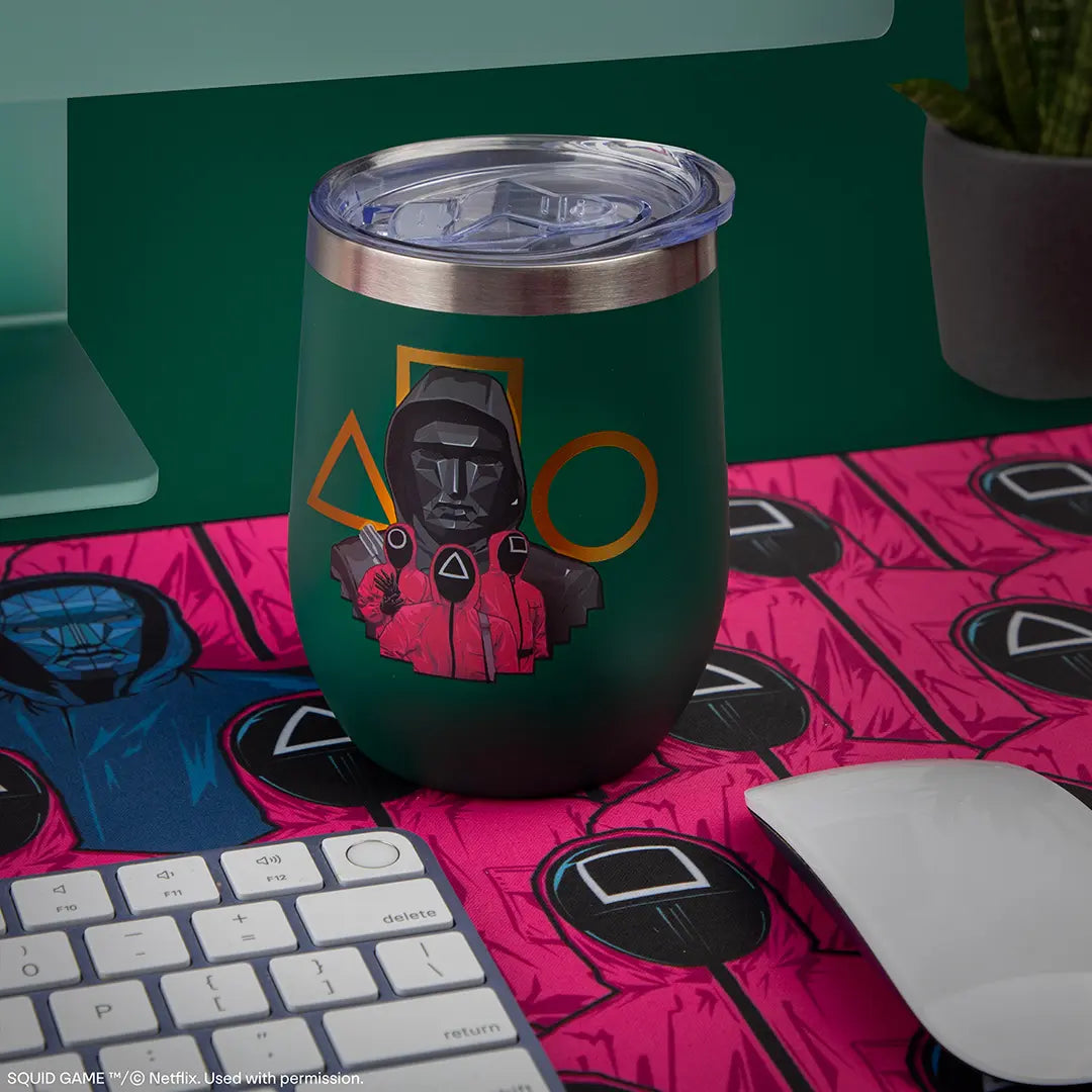 Insulated travel mug 350ml - Guards - Squid Game
