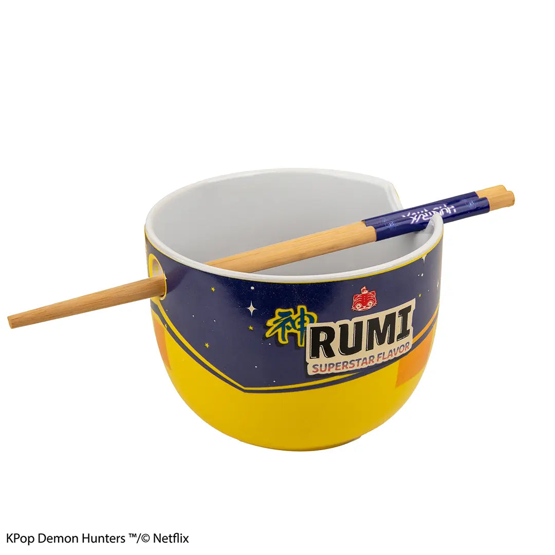 Ramen Bowl with Chopsticks - Rumi Superstar Flavor - Kpop Demon Hunters