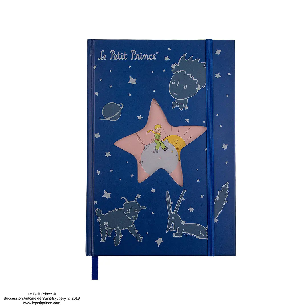 Hardcover Notebook Starry Night Constellations - The Little Prince