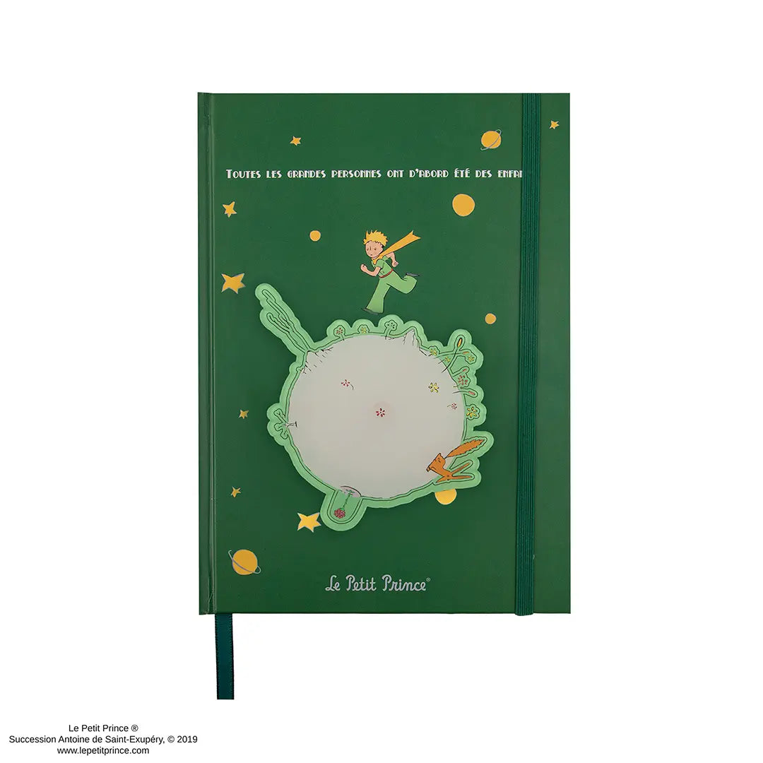 Spinning Asteroid B-612 Notebook - The Little Prince