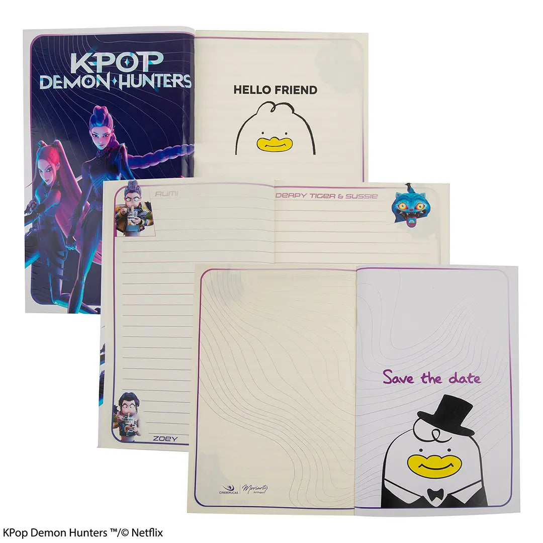 Softcover notebook - Huntr/x - KPop Demon Hunters