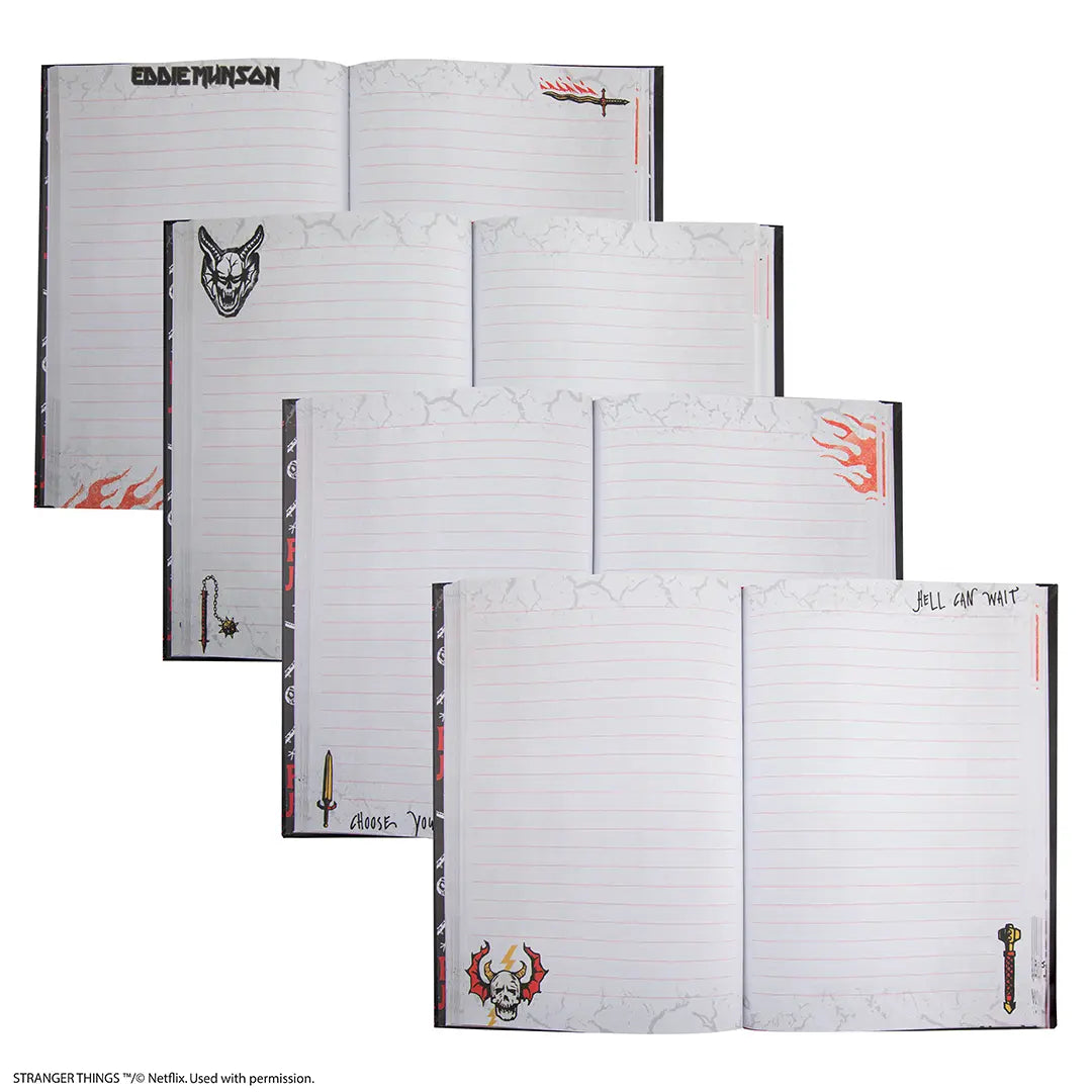 Hard cover notebook Hellfire Club - Stranger Things