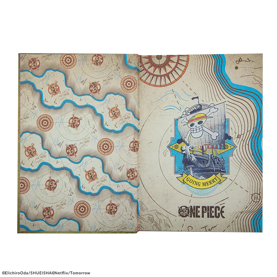 Hard cover notebook Luffy Wanted - One Piece