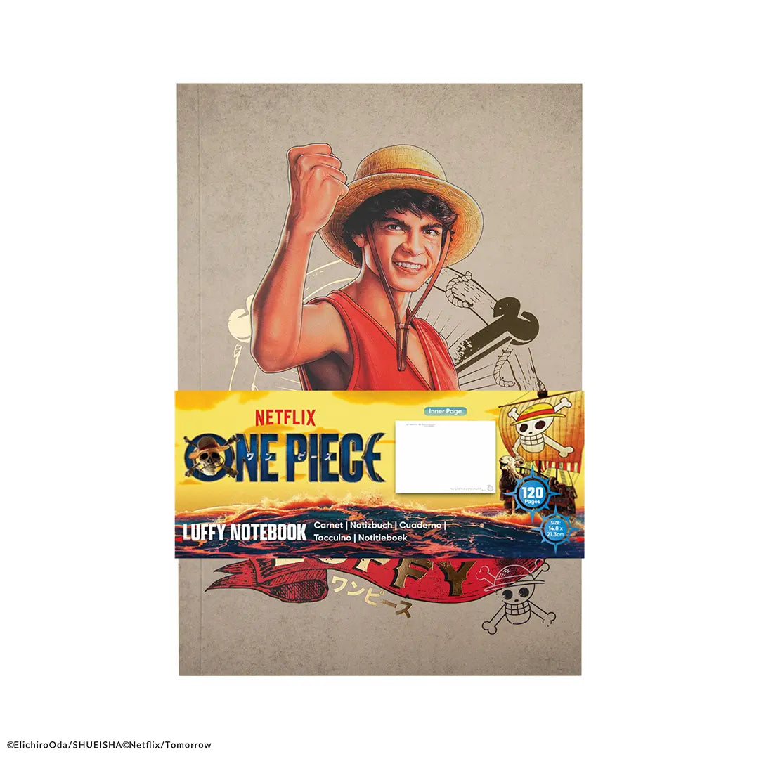 Soft cover notebook Luffy - One Piece
