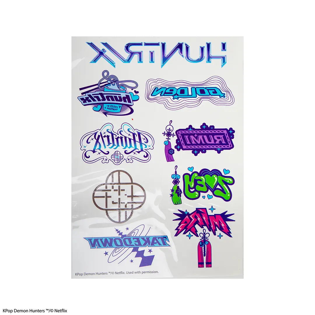 Tattoos Stickers - KPop Demon Hunters