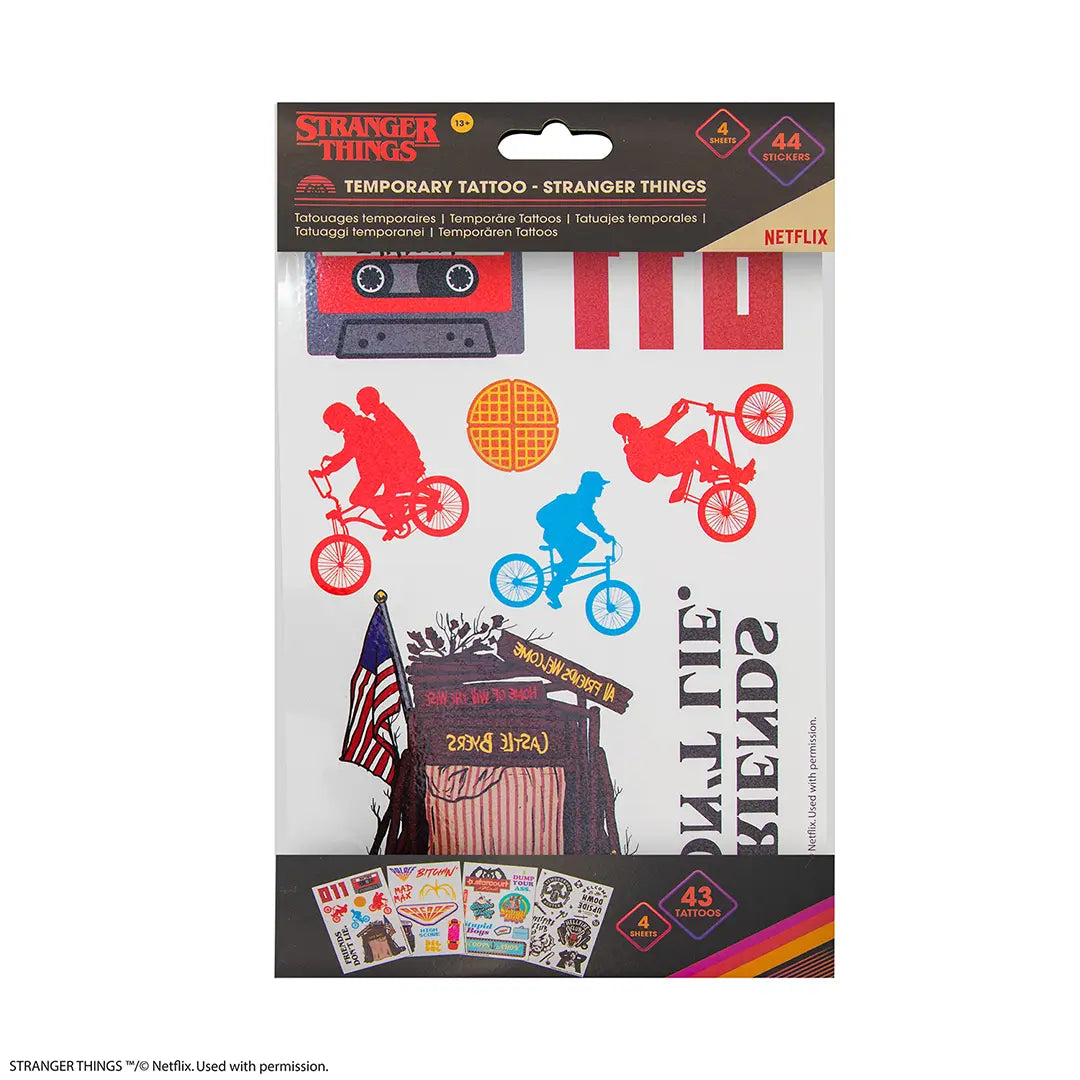 Temporary tattoos Hawkins - Stranger Things