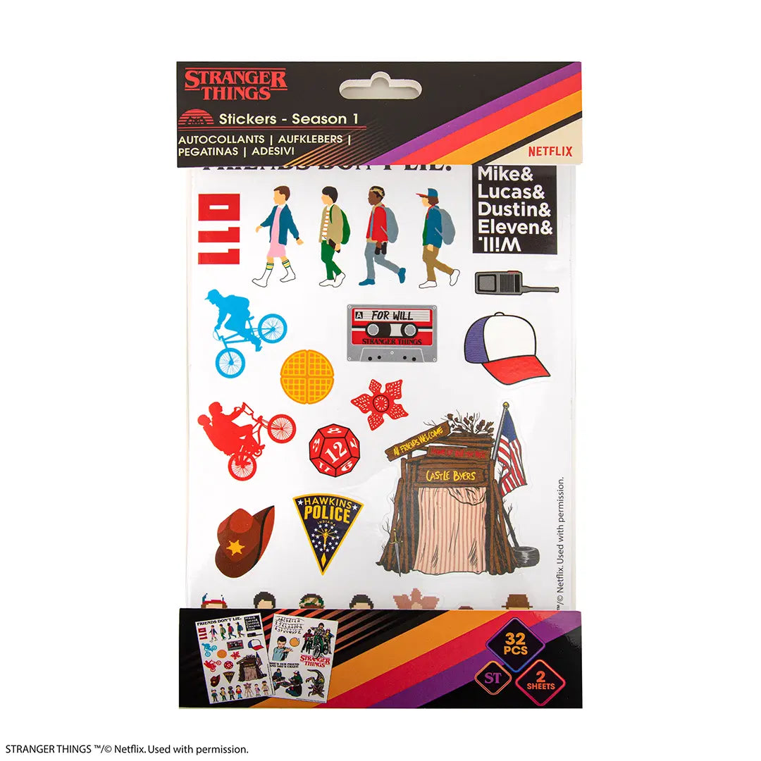 Stickers season 1 - Stranger Things