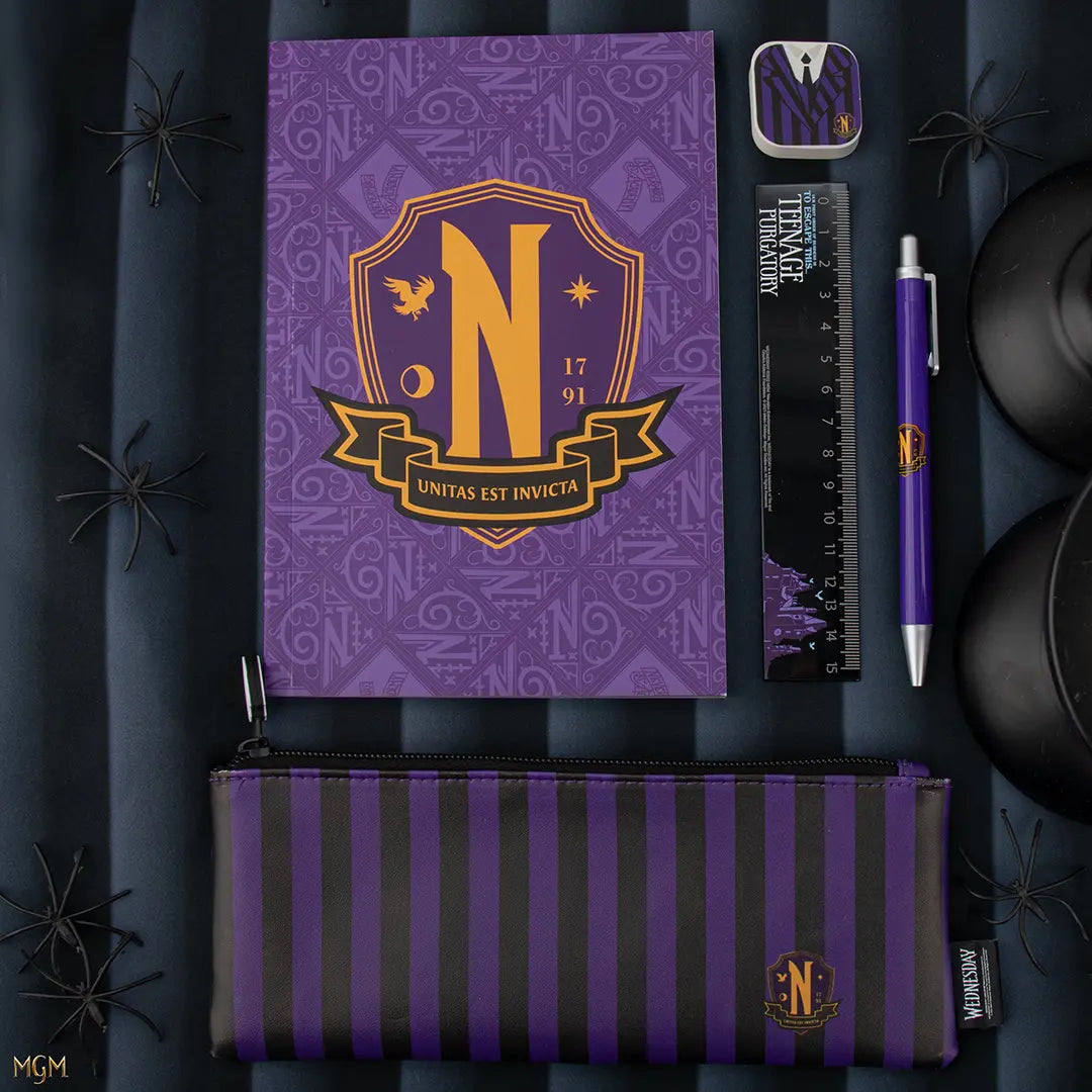 Stationery set Nevermore Academy - Wednesday