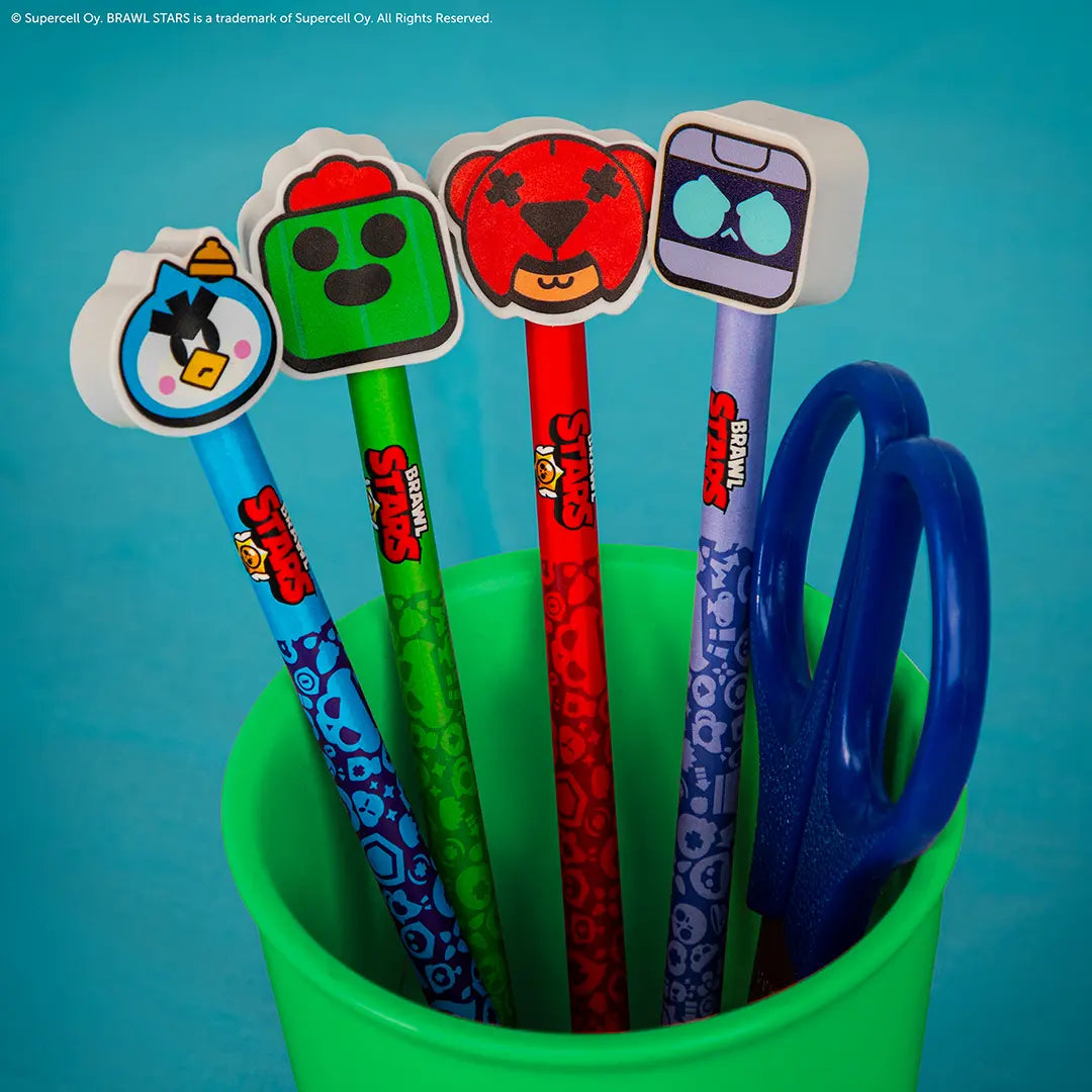 Pencil and eraser Mr. P - Brawl Stars