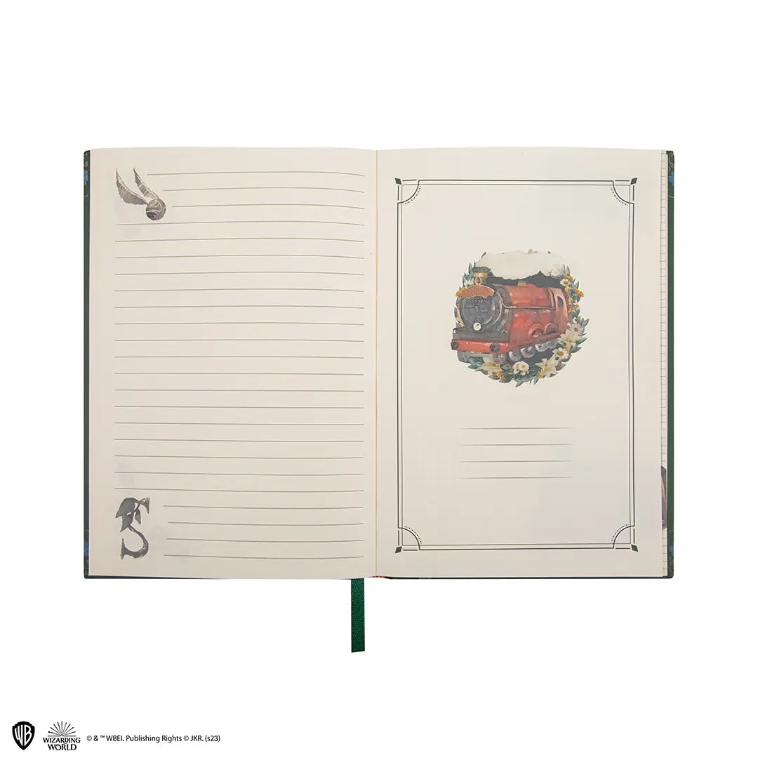 Deluxe notebook and pen Slytherin - Harry Potter