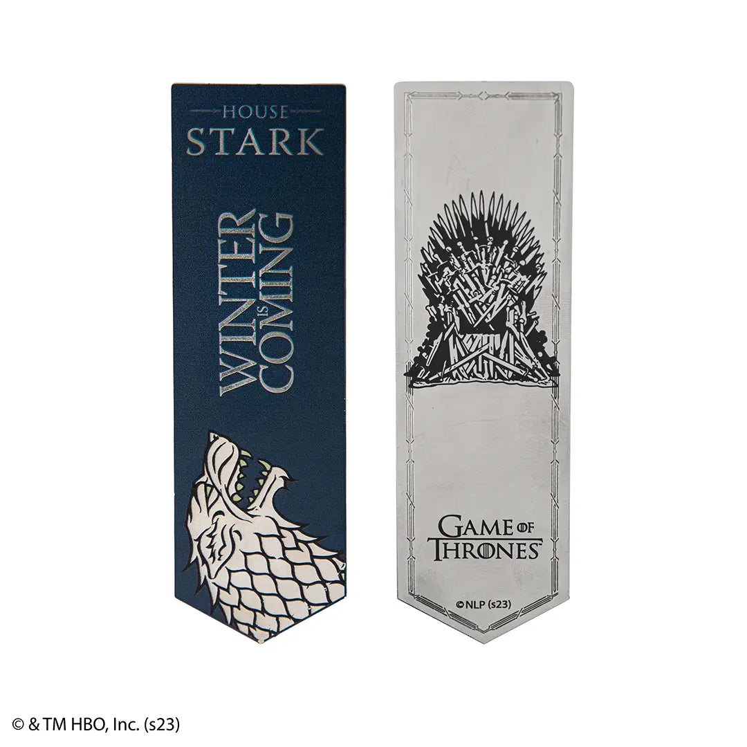 Metal bookmark - Stark - Game of Thrones