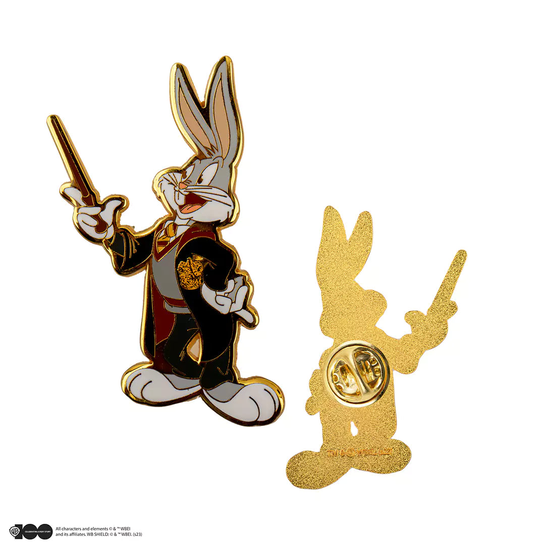 Set of 2 pins Bugs and Daffy at Hogwarts - Looney Tunes - WB 100th