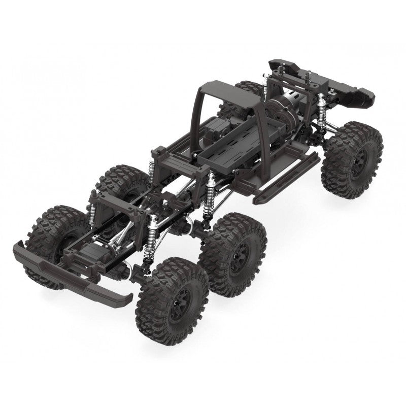 Crawling kit - AT6 EMO 6x6 1/10 RTR Kit (blue)