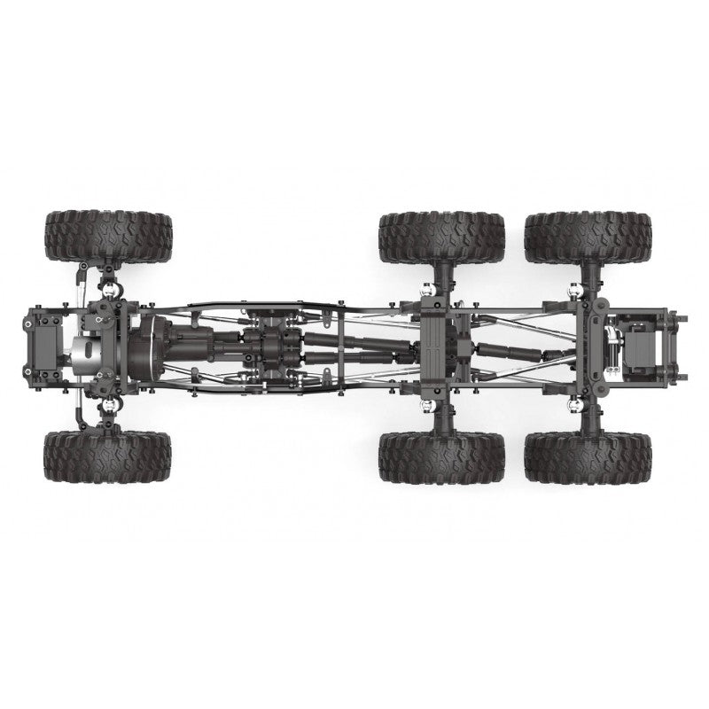 Crawling kit - AT6 EMO 6x6 1/10 RTR Kit (blue)