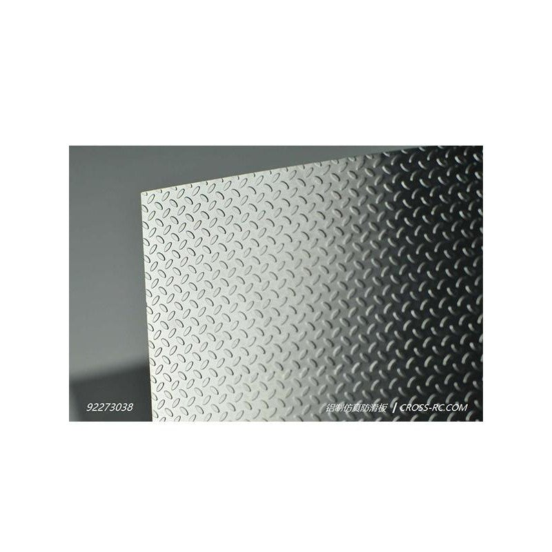 Aluminium simulation anti slide board