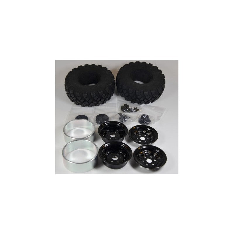 1.9' complete tyres hub,2unit/kit
