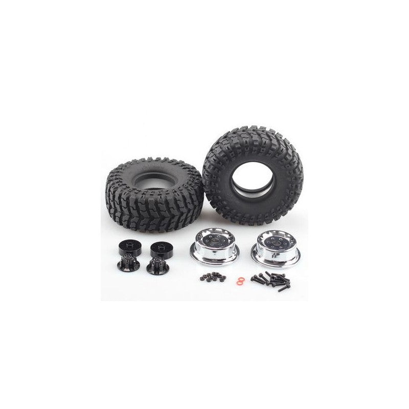 2.2' Tyre assembly(Fat Man)/Electroplate