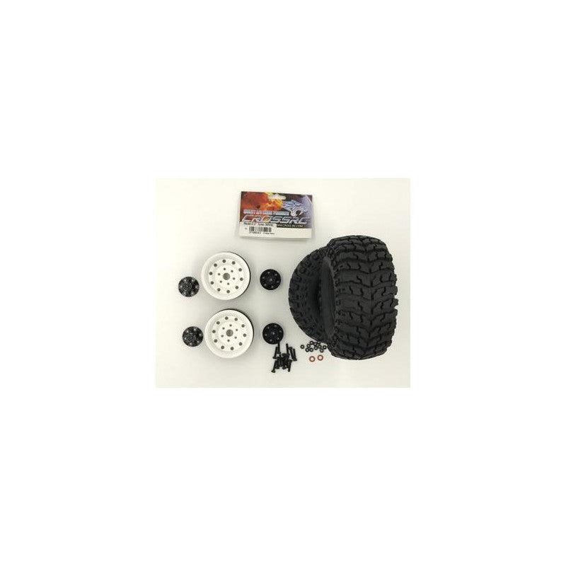 2.2 tyre set /white