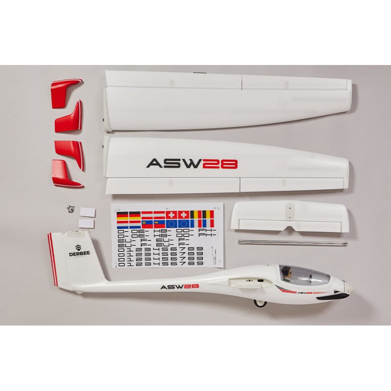 Glider 2000mm : ASW-28 PNP kit