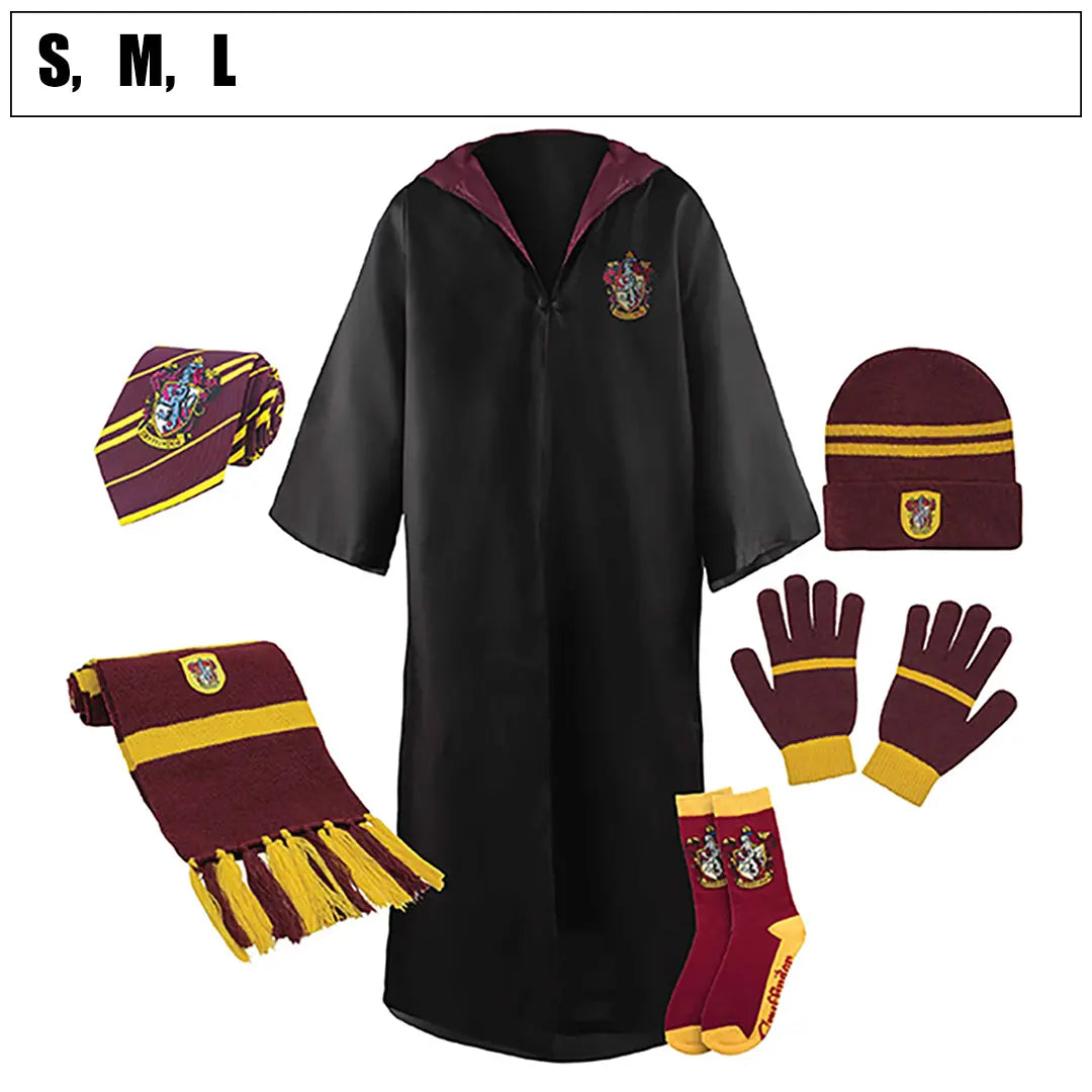 Pack 6-piece clothing Gryffindor - Harry Potter