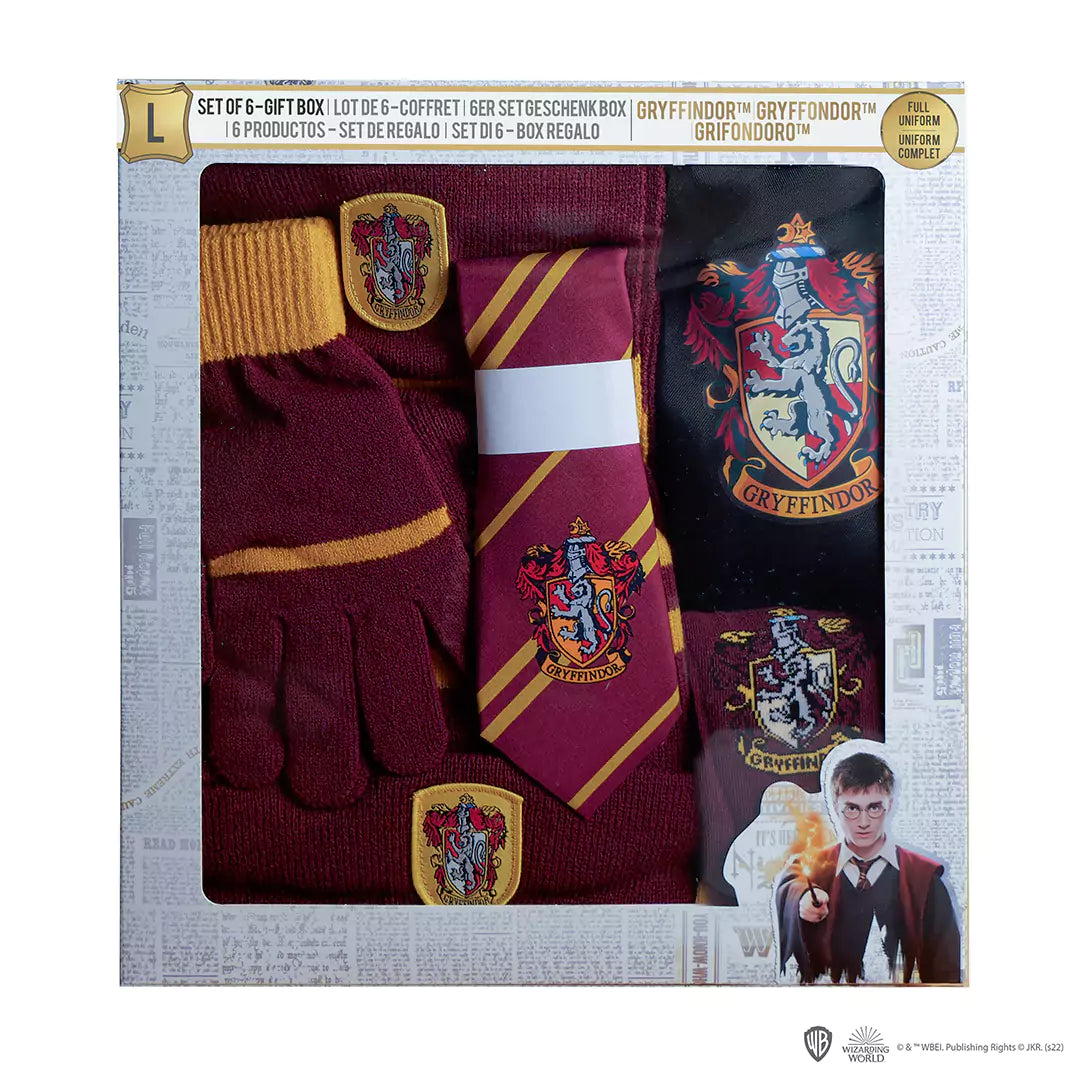 Pack 6-piece clothing Gryffindor - Harry Potter