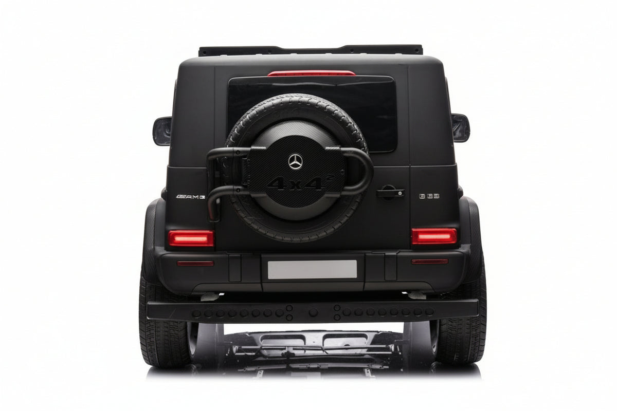Mercedes-Benz G63 AMG 24V electric car for kids – 2 seats, matt black