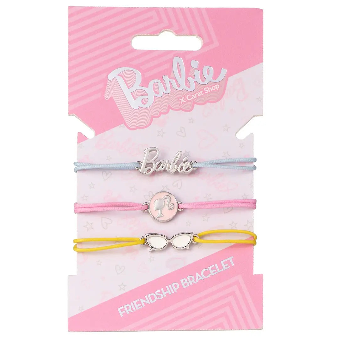 3 friendship bracelets - Barbie